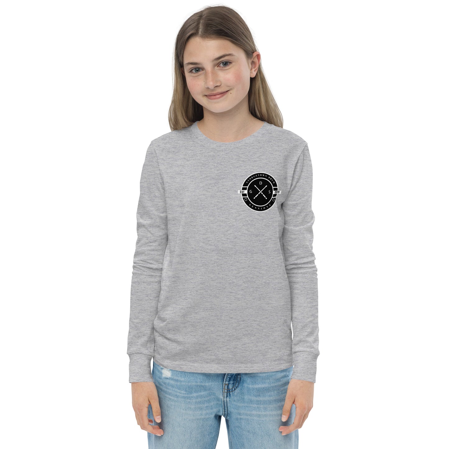 G.D.S Logo Youth long sleeve tee