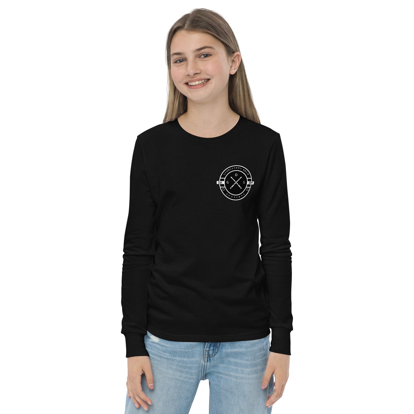 G.D.S Logo Youth long sleeve tee