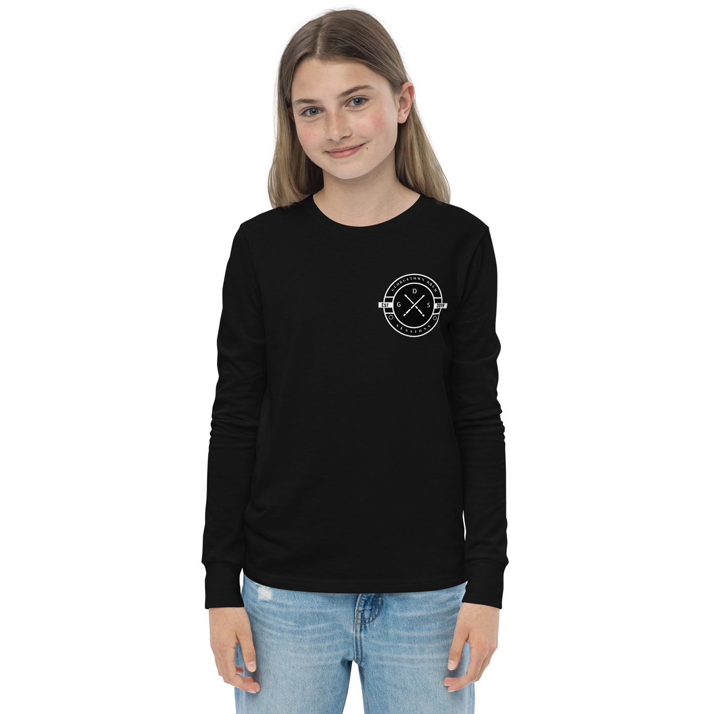 G.D.S Logo Youth long sleeve tee