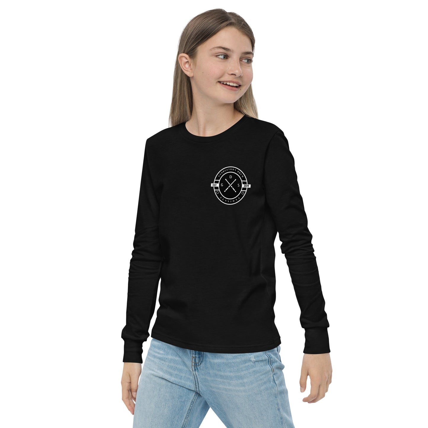 G.D.S Logo Youth long sleeve tee