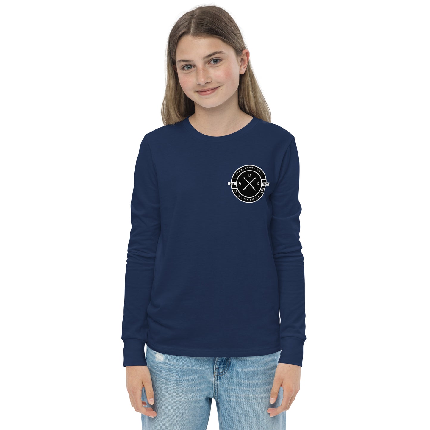 G.D.S Logo Youth long sleeve tee