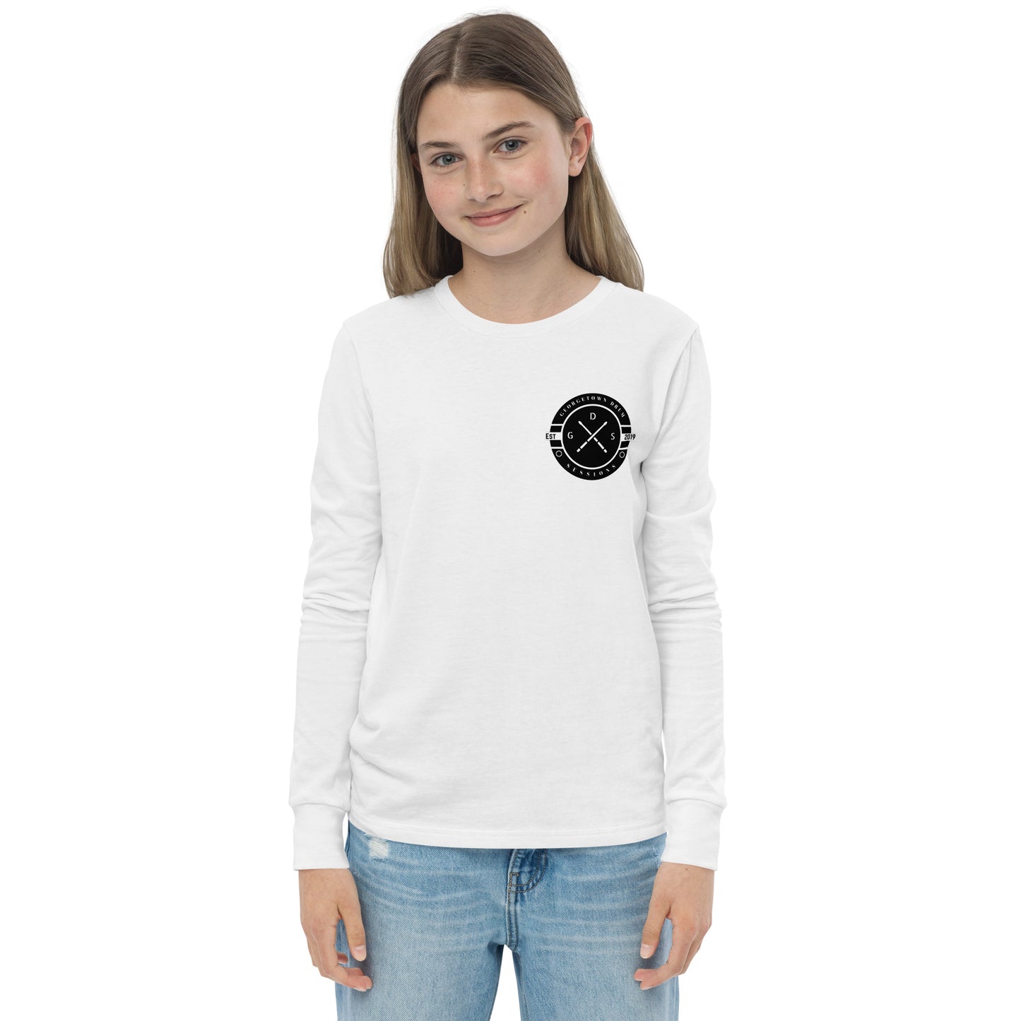 G.D.S Logo Youth long sleeve tee