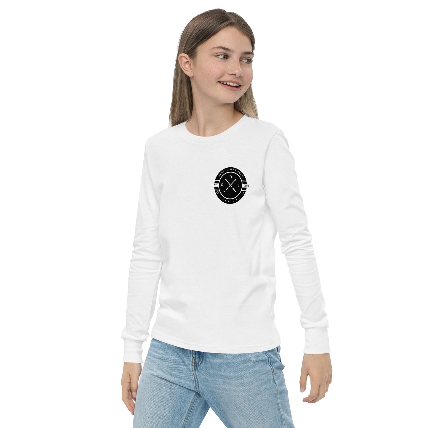 G.D.S Logo Youth long sleeve tee